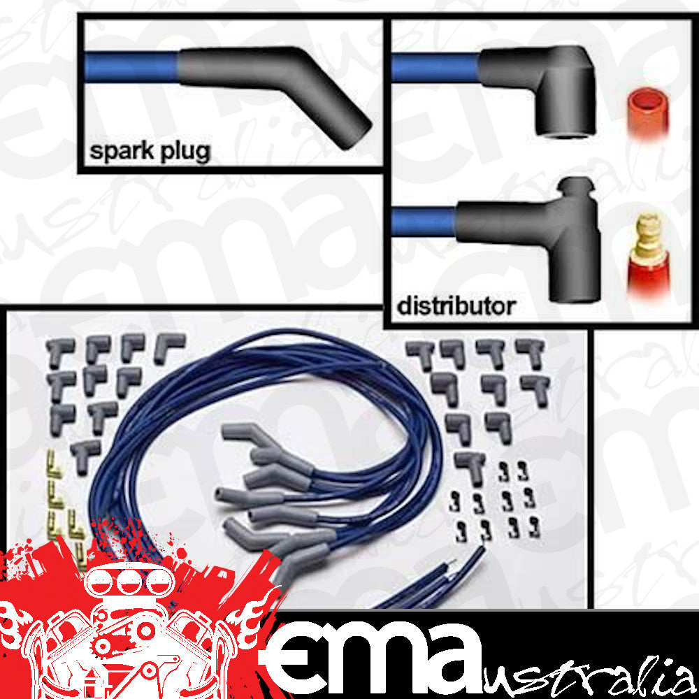 Moroso MO73802 Ultra 40 Race Spark Plug Wires 8.65Mm Universal 135Ç??Ç?Ç©ƒ????¶ôÇæ Boots Mor73802
