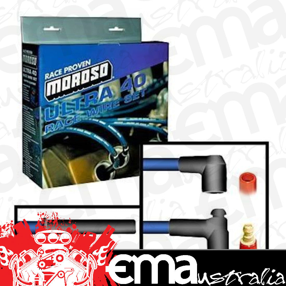 Moroso MO73811 GM LS Series Ultra 40 Universal Race Ignition Wire Set Unsleeved for Remote Coil Applications 48' Wire Length