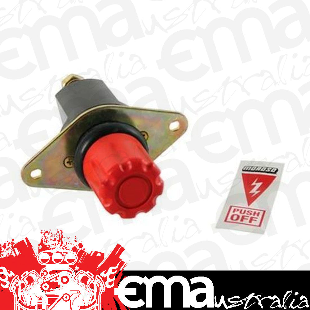 Moroso MO74106 Heavy Duty Battery Disconnect Switch Emergency Strike Off
