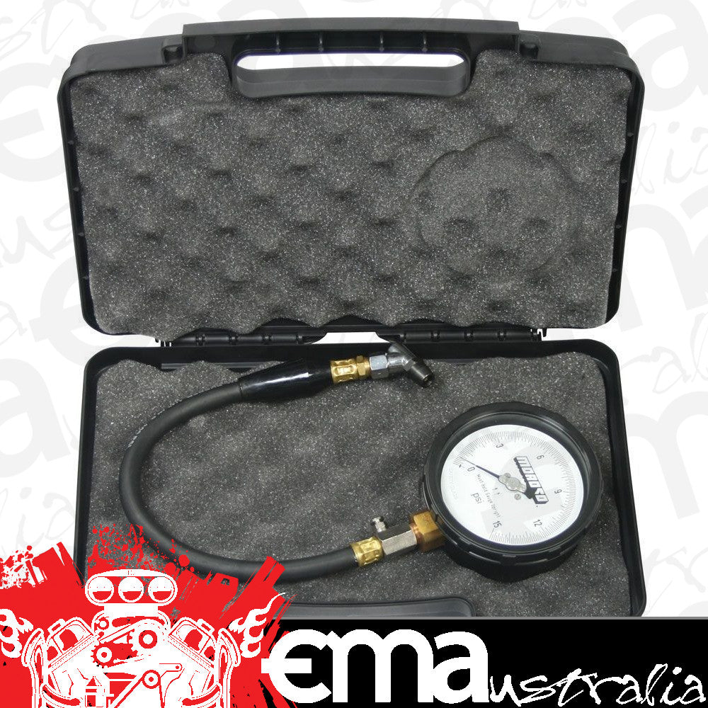 Moroso MO89552 Pro Series Tyre Pressure Gauge 0-15 PSI Accurate To 1/2%