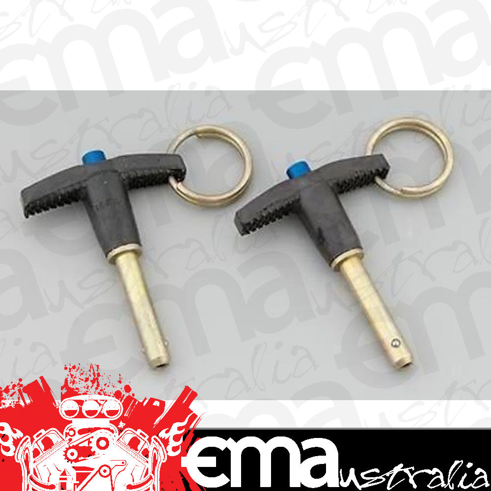 Moroso | MO90390 | Quick Release Pins 1/4" Diameter 1-1/2" Long 8200 Lb Shear Load