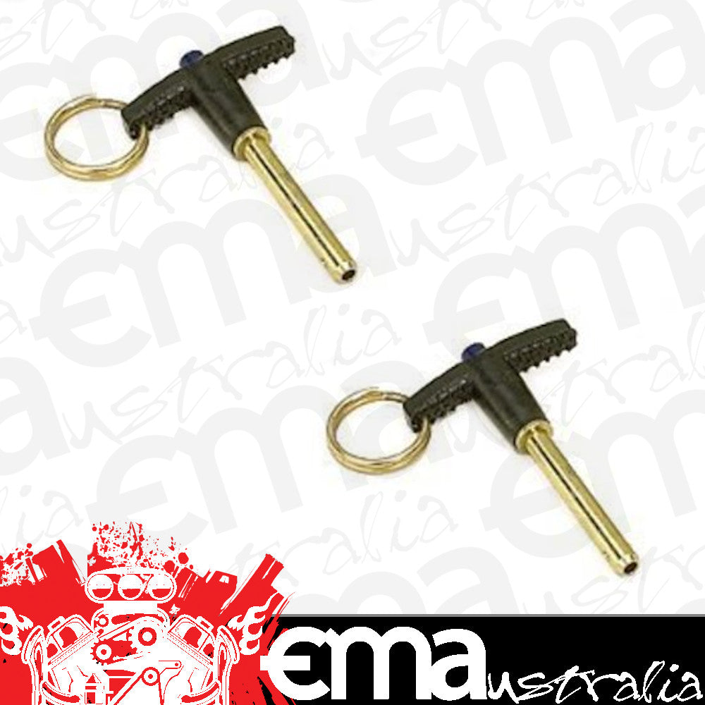 Moroso MO90400 Quick Release Pins (5/16" Dia. X 1" Long (2 Pack))