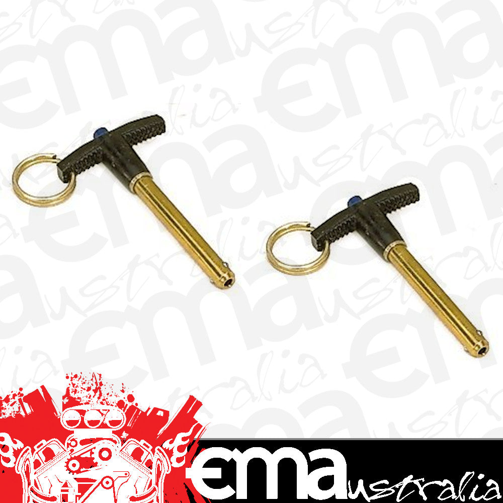 Moroso MO90430 Quick Release Pins (3/8" Dia. X 3" Long (2 Pack))