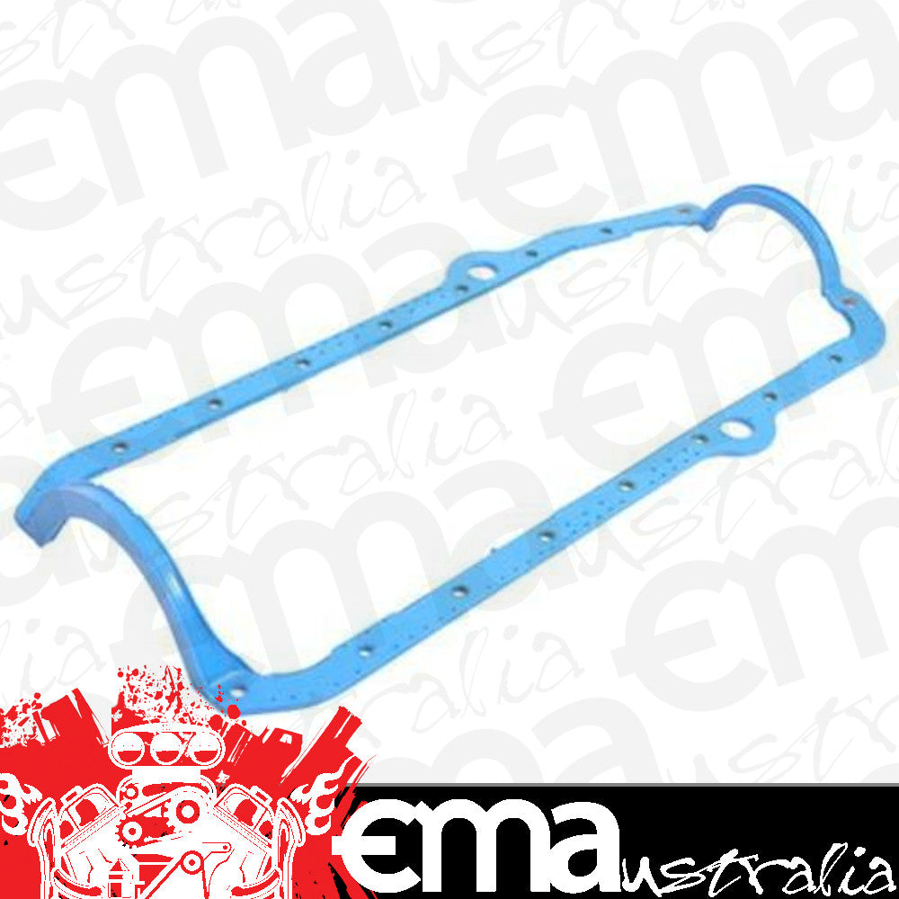 Chevy small block Gen 1 262-400 C.I.D. V8 Pre 1985 Chev SB One Piece RuBBer/Steel Core Oil Pan Gasket Moroso MO93150