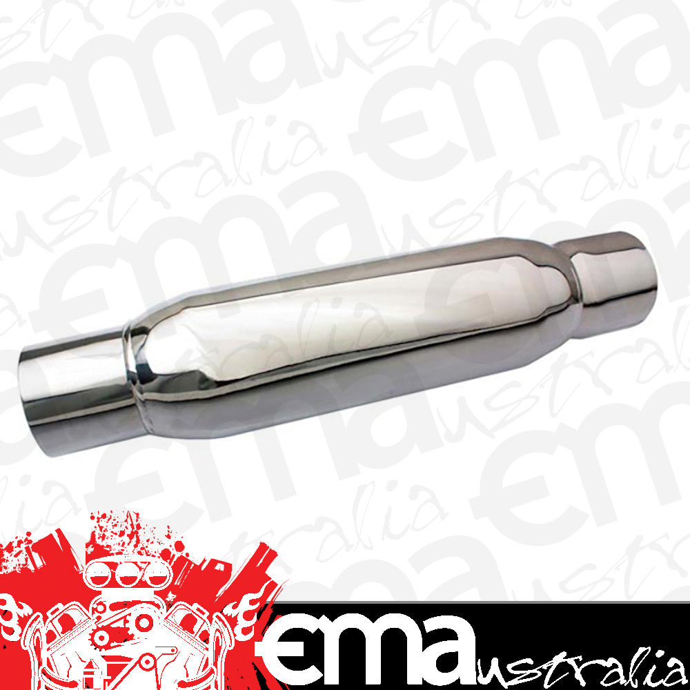 Moroso MO94054 Spiral Flow Ss Racing Muffler