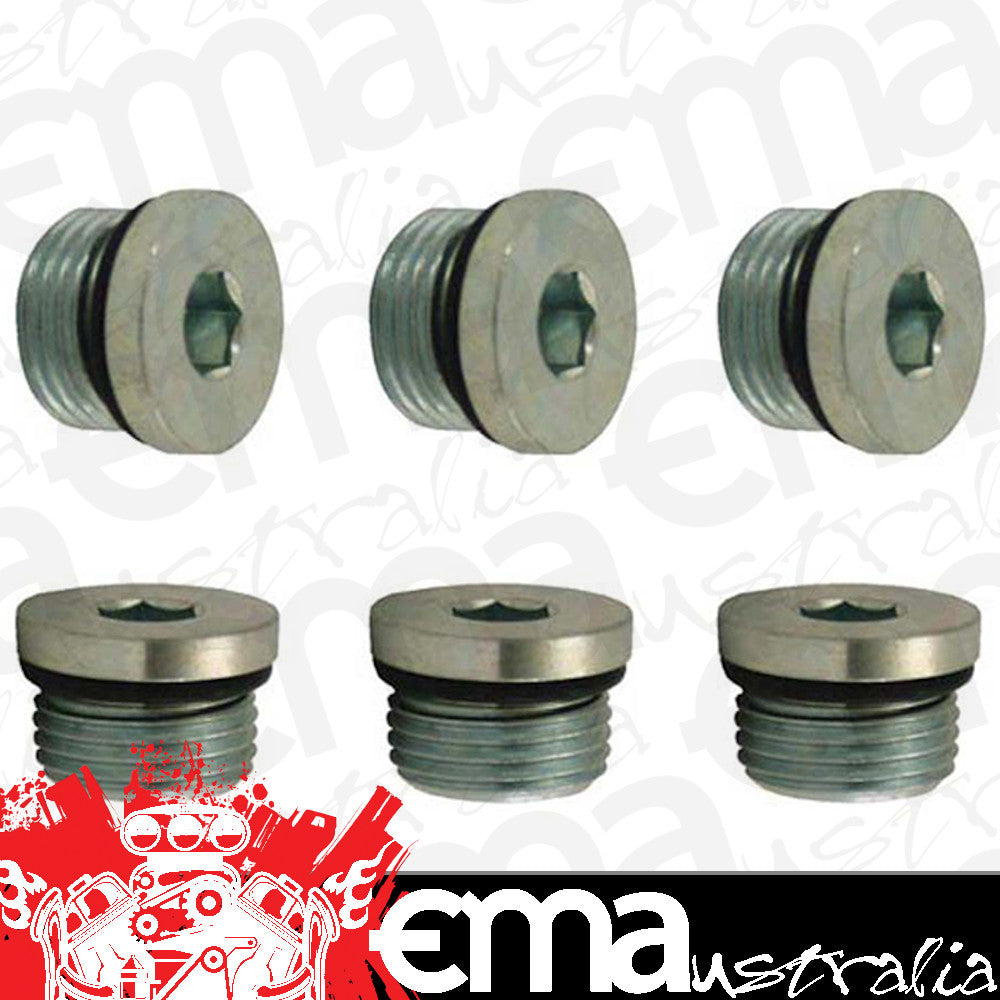 Moroso MO97005 Oil Pan Access Plugs (6-Pack)