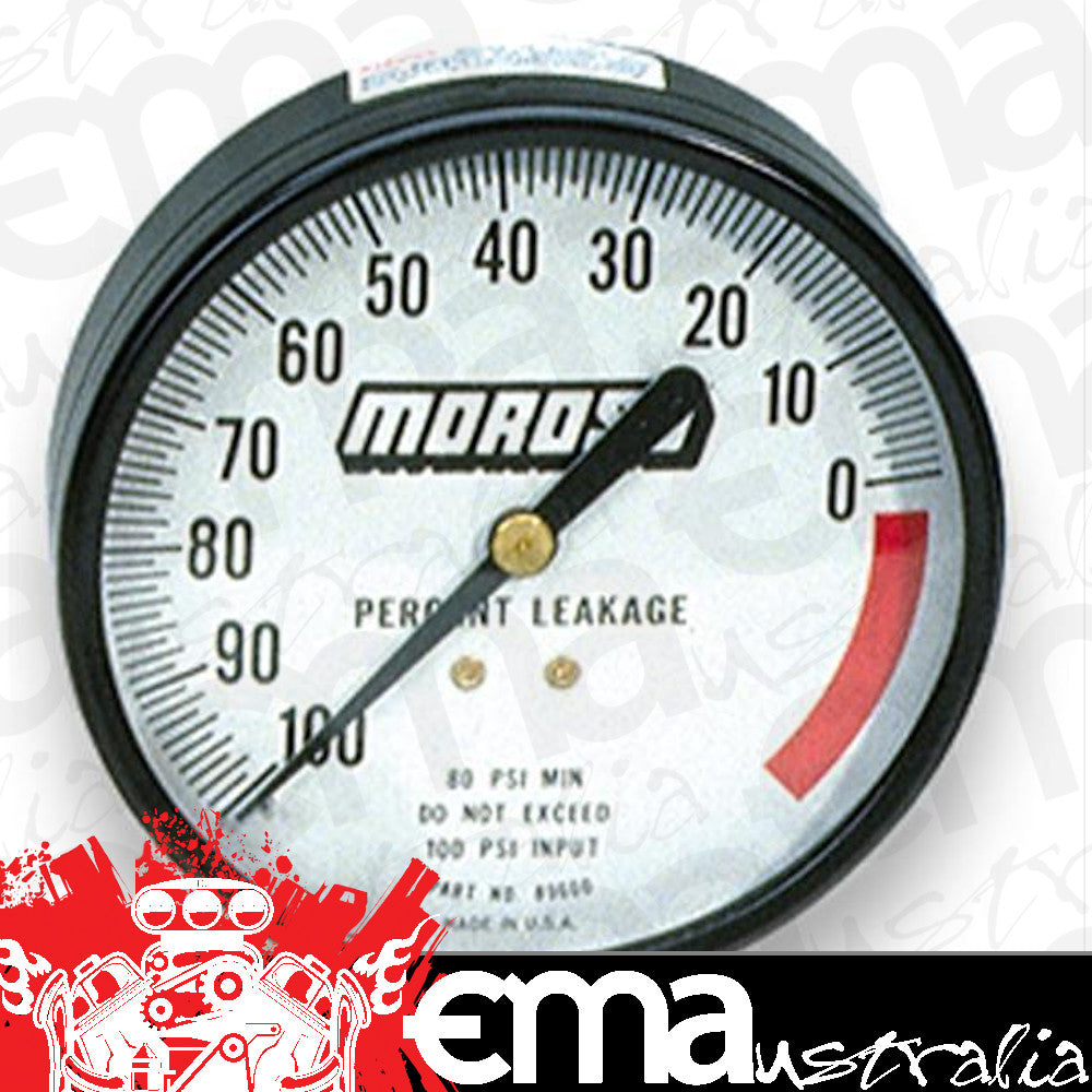 Moroso MO97500 Replacement Gauge Head for Leakage Testers 89600 & 89601