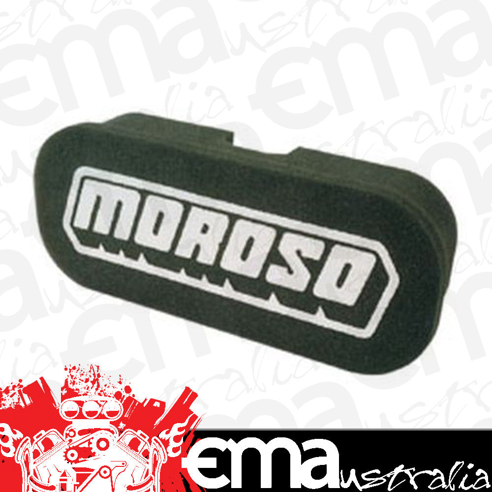 Moroso MO99435 Hood Scoop Plug Fits 4" X 10-1/4" Openings Black Logo