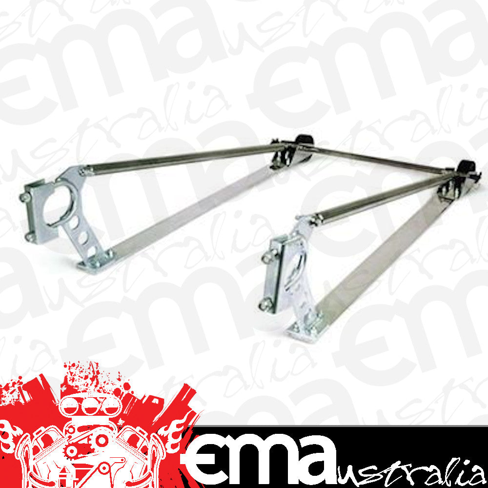 Competition Engineering MOC2044 Bolt-On Aluminium Strut Wheel-E-Bars 44' for Use On 3' Axle Tubes 19-11/16' Center-To-Center Mounting