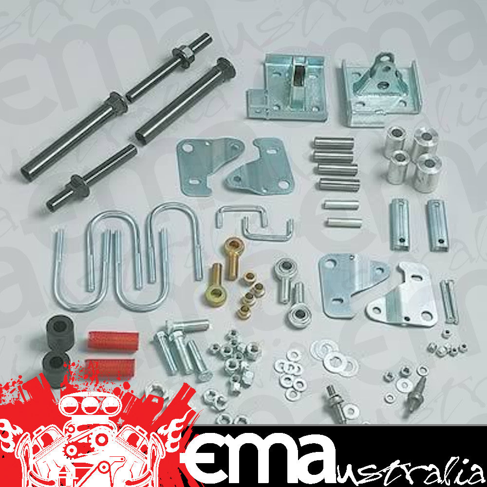 Competition Engineering MOC2091 Traction Bars Slide-A-Link Steel Black Mopar A-Body Kit