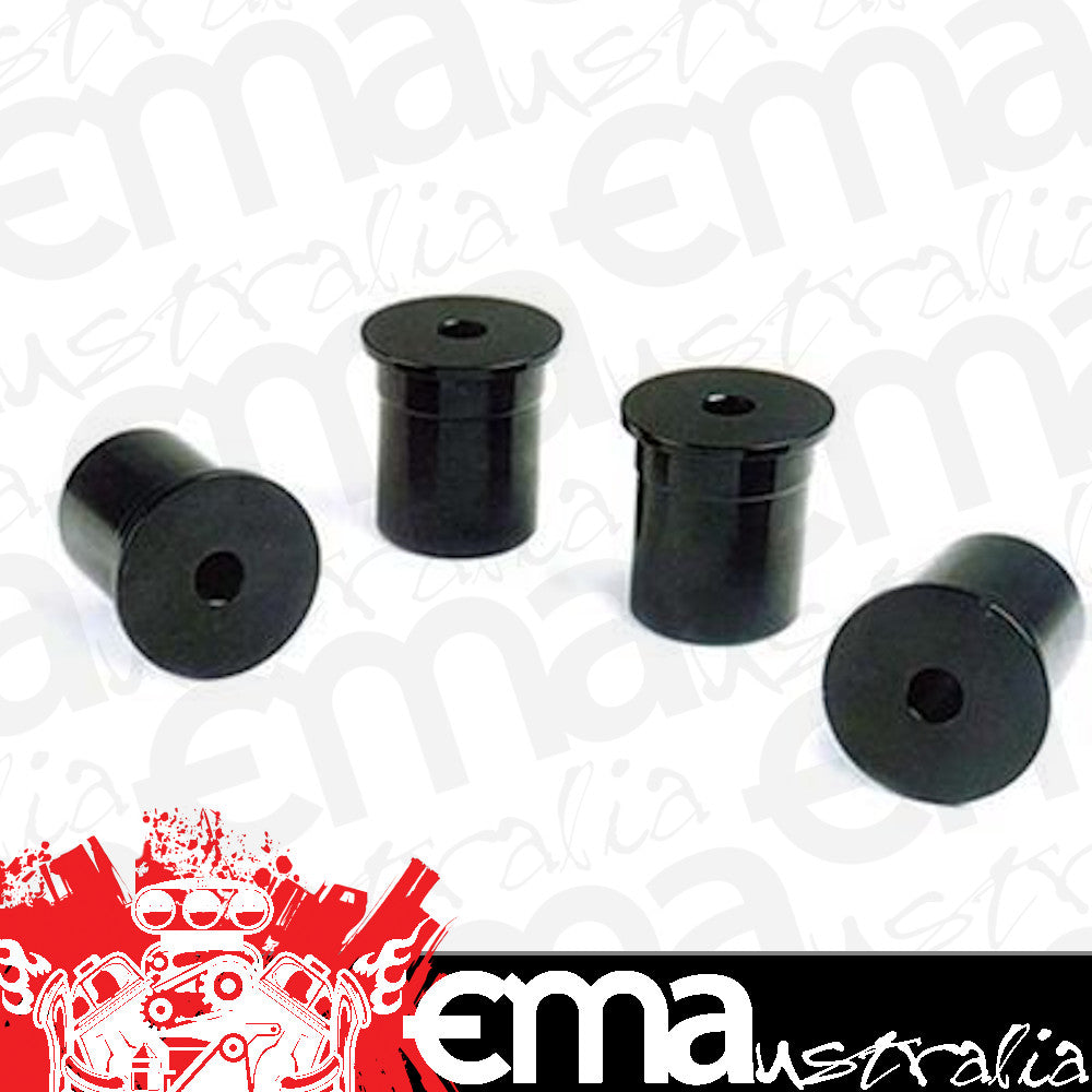 Competition Engineering MOC3165 Control Arm Bushings Rear Aluminium Black Anodized Buick Chevrolet Oldsmobile Pontiac Kit
