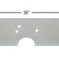 Competition Engineering MOC3990 Comp Engineering Ford Cleveland 302-350 Alloy Front Mount Motor Plate