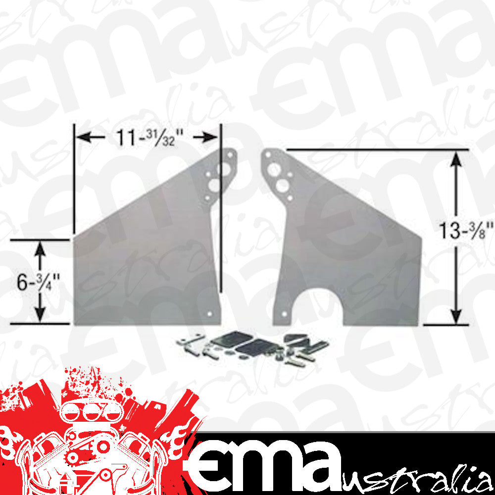 Competition Engineering MOC4008 Motor Plate Front Aluminium 0.250 In. Thick Mopar Big Block B/Rb/Hemi (each)