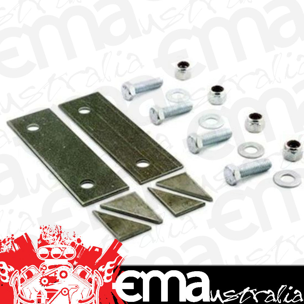 Competition Engineering MOC4032 Mounting Kit Mid-Mount Plate Gussets Plates Nuts Bolts Washers Kit