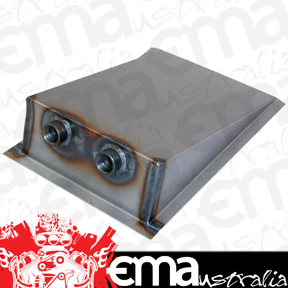 Competition Engineering MOC4041 Weld In Fuel Tank Sump Kit 2 x 1/2" Npt Outlets