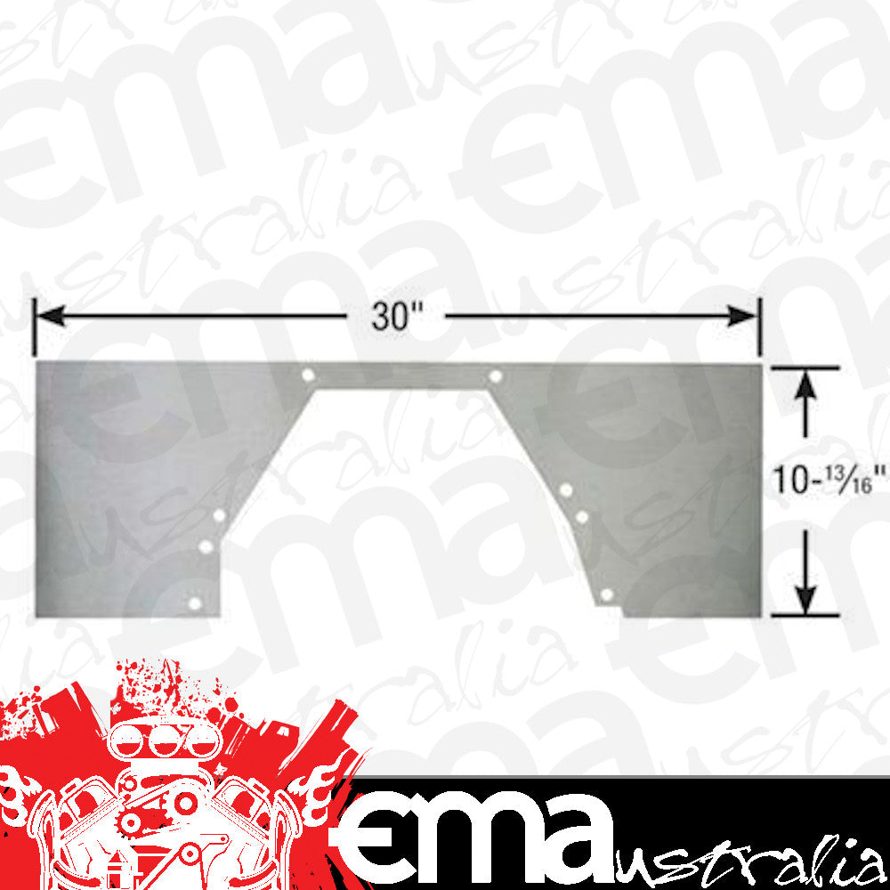 Competition Engineering MOC4054 Motor Plate Mid-Mount Aluminium 0.188 In. Thick Ford 351M-460 Kit