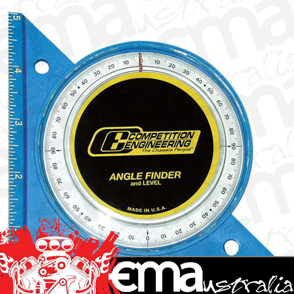 Competition Engineering MOC5020 Professional Angle Finder & Level Accurate to 1