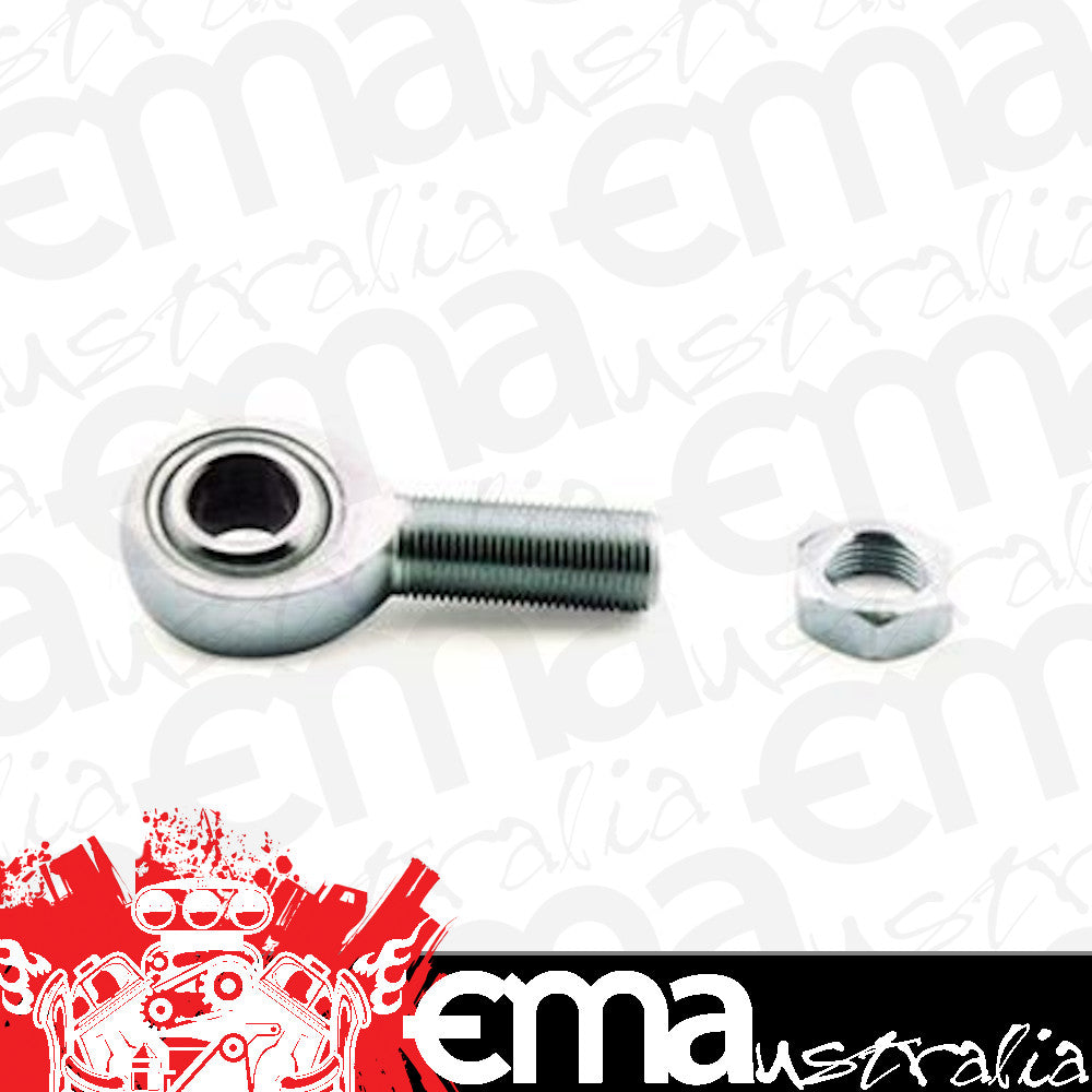 Competition Engineering MOC6011 Replacement Rod Ends; Low Carbon Steel; 0.75In. R/H Thread; 0.75 In. Shank x 0.75 In. Hole; 14290 Lbs. Static Radical Load; Incl.1 Rod End/Jam Nut; Fo