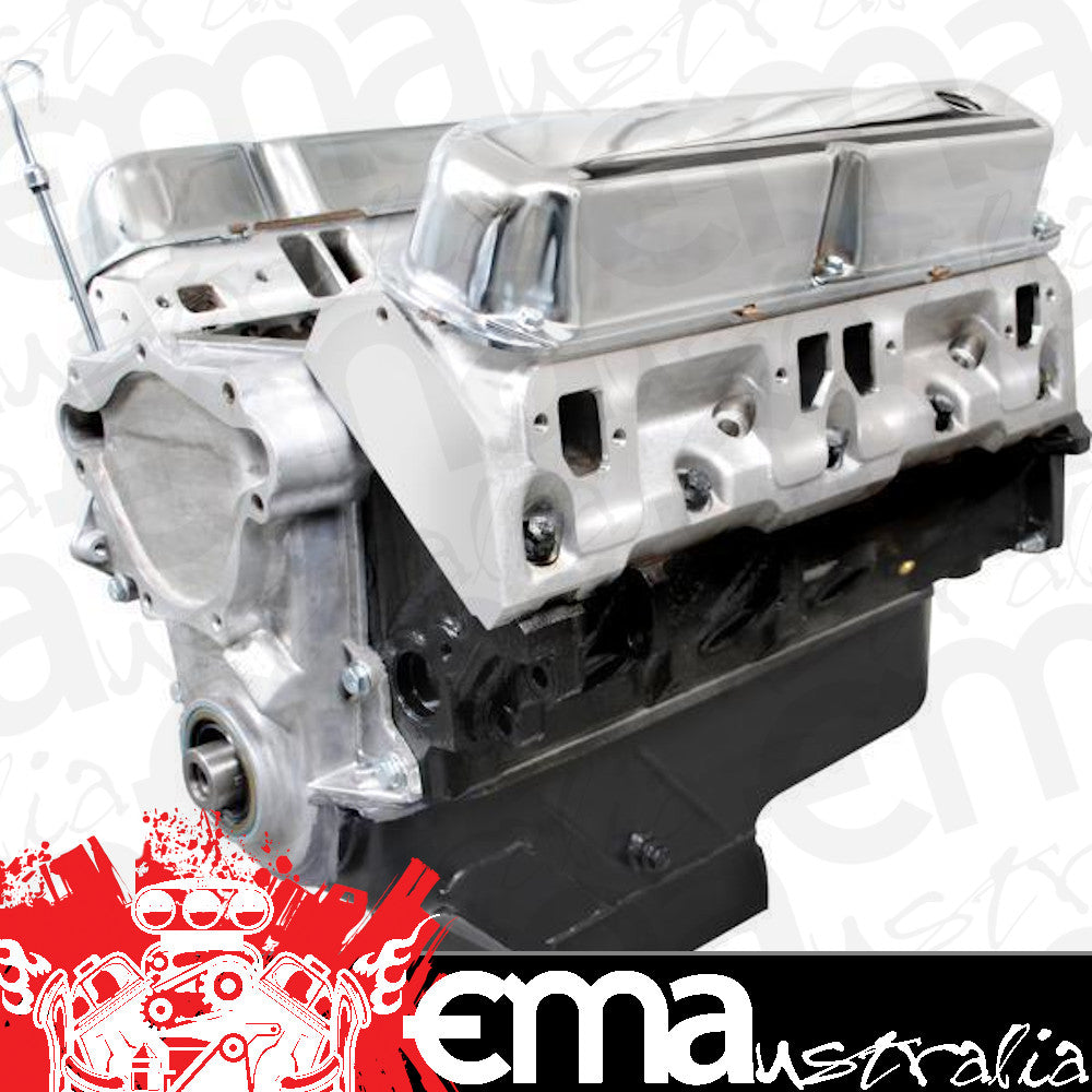 Blueprint Engines MOPAR-BPC4084CT Chrysler Small Block 408 C.I.D. Crate Engine Stroker w/ Aluminium Heads 455 Hp/500 Ft-Lbs Torque Comp Cams Rol