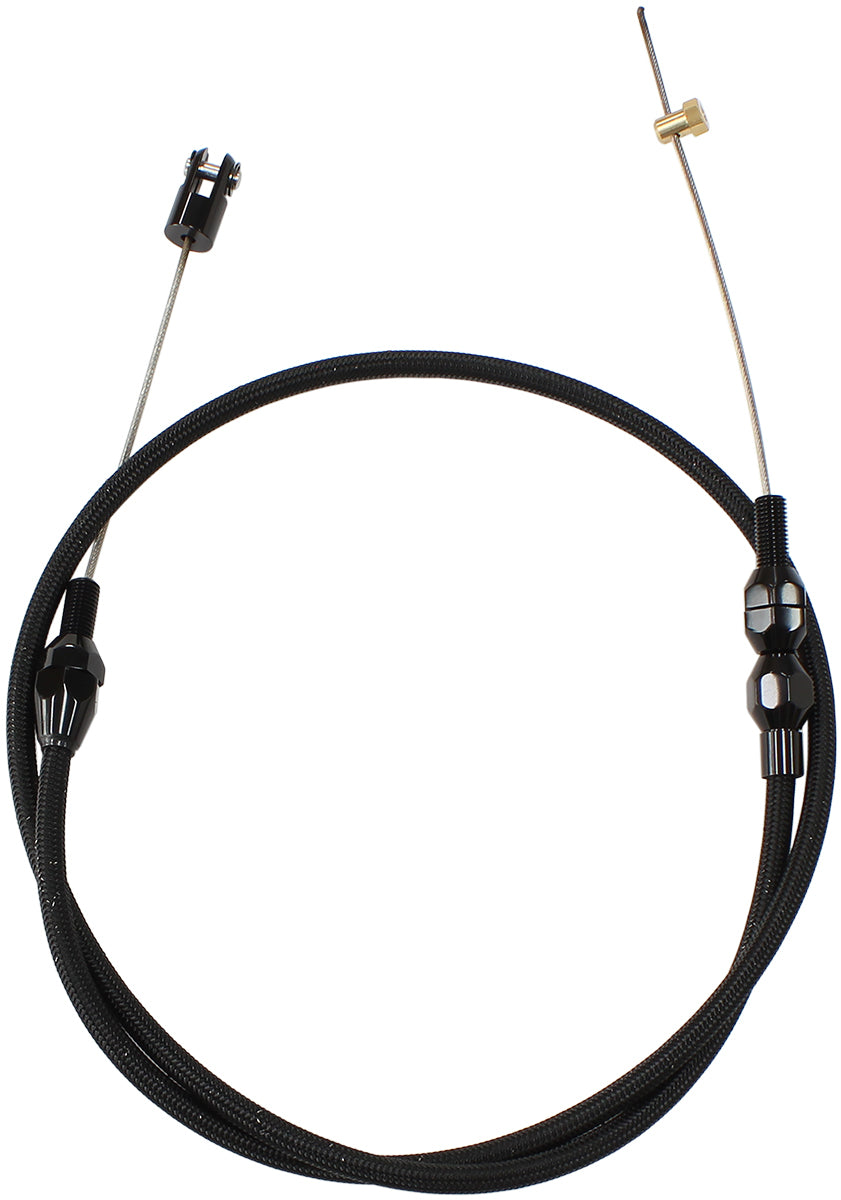 Aeroflow Performance Products AF42-1101LS1BLK LS1 Throttle Cable Stainless Steel 36" Long Black AF42-1101LS1Blk