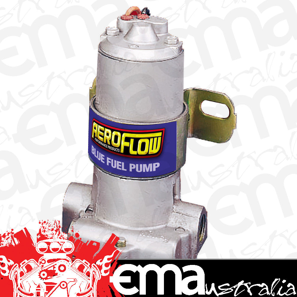 Aeroflow AF49-1009 Blue Fuel Pump 14 Psi 110 GPH 3/8" Barb Or F/Male 3/8" NPT
