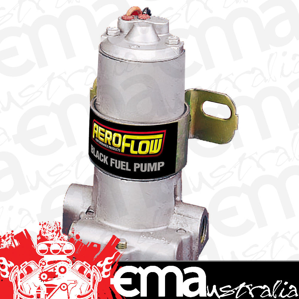 Aeroflow Performance Products AF49-1010 Black Fuel Pump 140 GPH 3/8" Barb Or F/Male 3/8" NPT
