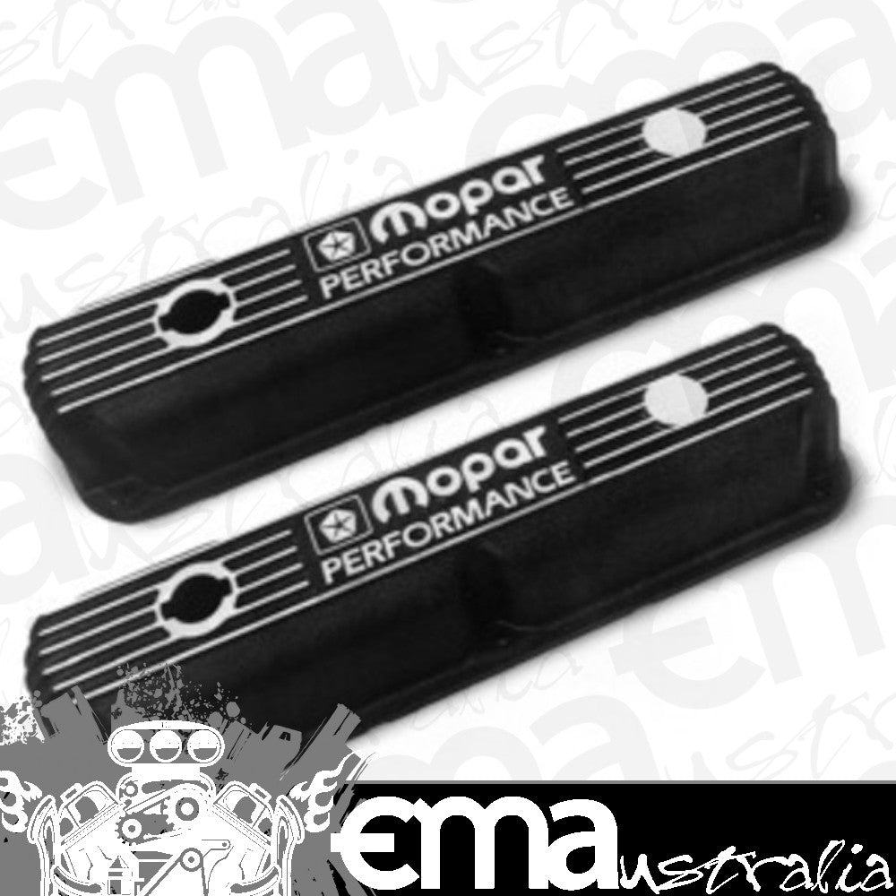 Aluminium Valve Covers Black Crinkle Finish Big Block Chrysler MP5007614