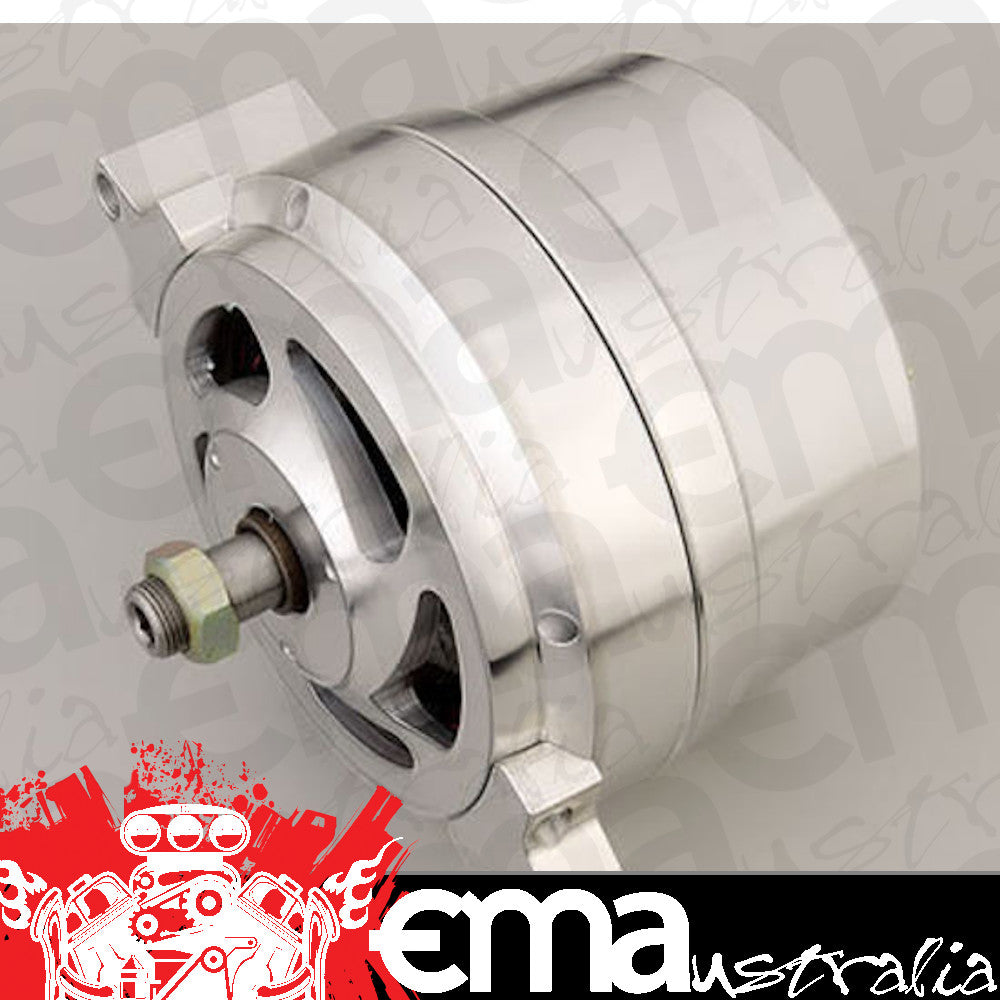 March Performance Products MPP9650 March 140 Amp 12V 1 Wire Alternator Billet Alloy GM Vehicles 1955-On