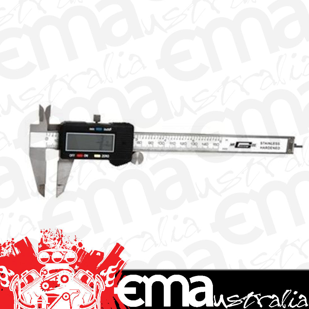 Mr Gasket MR33251G Digital Caliper Sae/Metric/Fraction