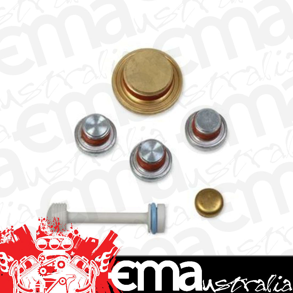 Mr Gasket MR61210G Block Hardware Kit - Gm Ls Series 1997-15