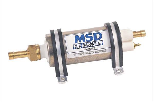 MSD Ignition MSD2225 High-Pressure EFI Electric Fuel Pump