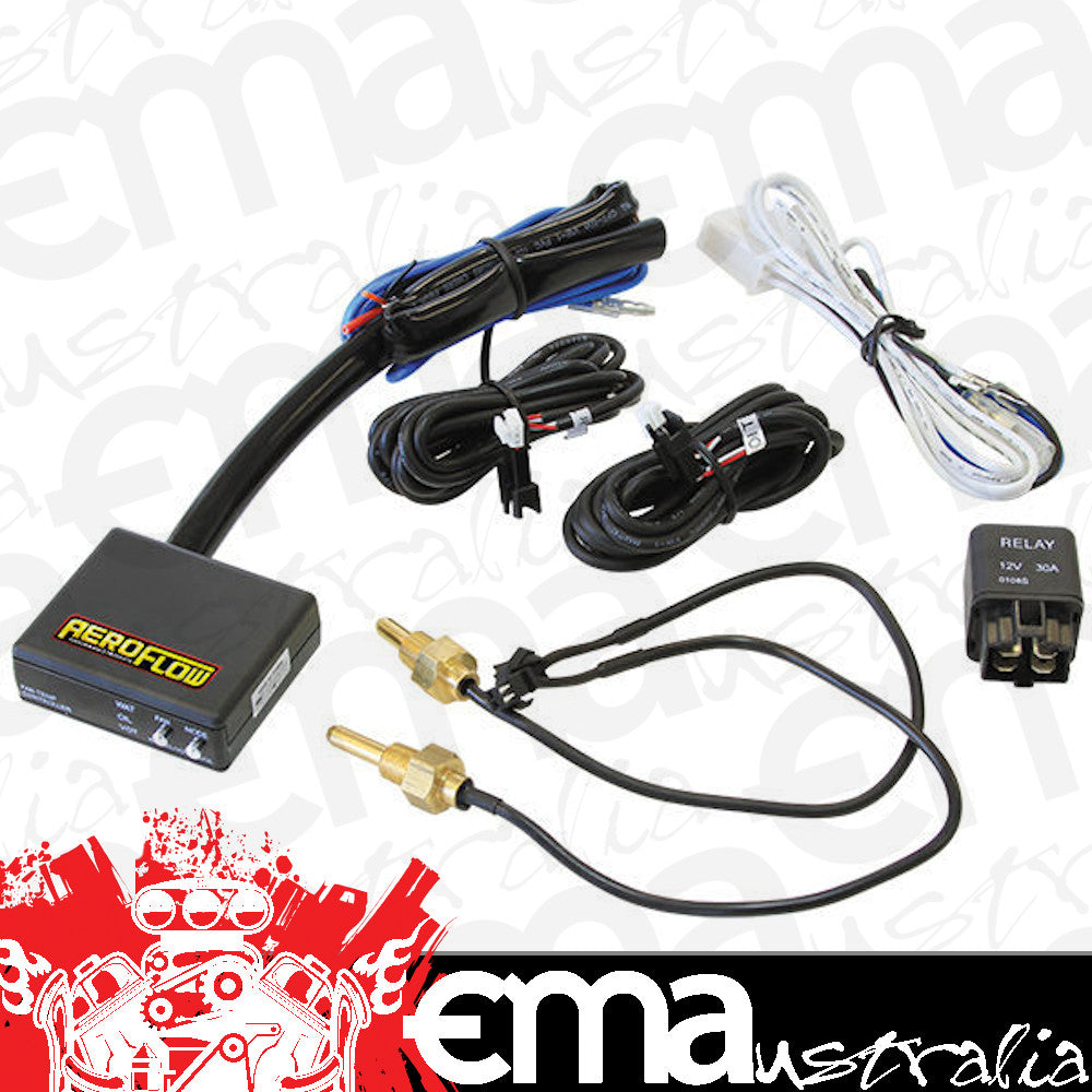 Aeroflow AF49-1029 Adjustable Fan Temp Controller 3 Mode Oil Water Temp Voltage