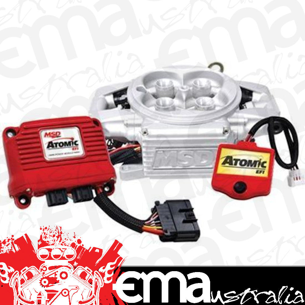 MSD Ignition MSD2910 Atomic EFI TBI Power Module Handheld & Throttle Body Kit