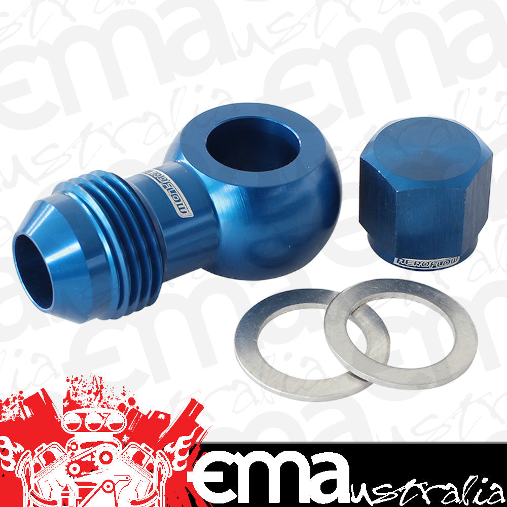 Aeroflow AF49-1035 Aeroflow / Bosch Fuel Pump Banjo Kit to -8AN Inc Washers