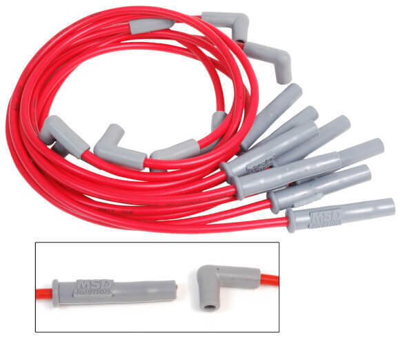 MSD Ignition MSD31339 8.5mm Spark Plug Lead Set Ford 351M-400 HEI