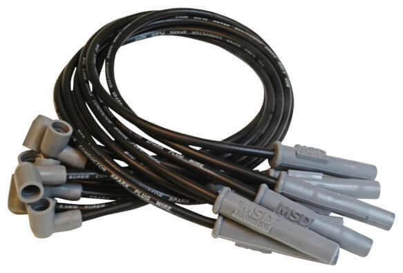 MSD Ignition MSD31383 8.5mm Spark Plug Lead Set Blk Ford 351C-400 V8