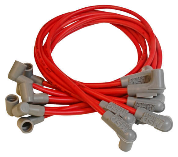 MSD Ignition MSD31599 8.5mm Spark Plug Lead Set Chev SB V8 Socket
