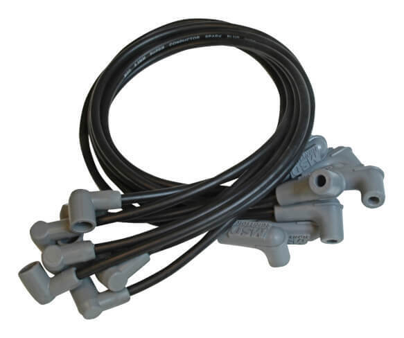 MSD Ignition MSD31653 8.5mm Spark Plug Lead Set Blk Chev SB V8 Socket