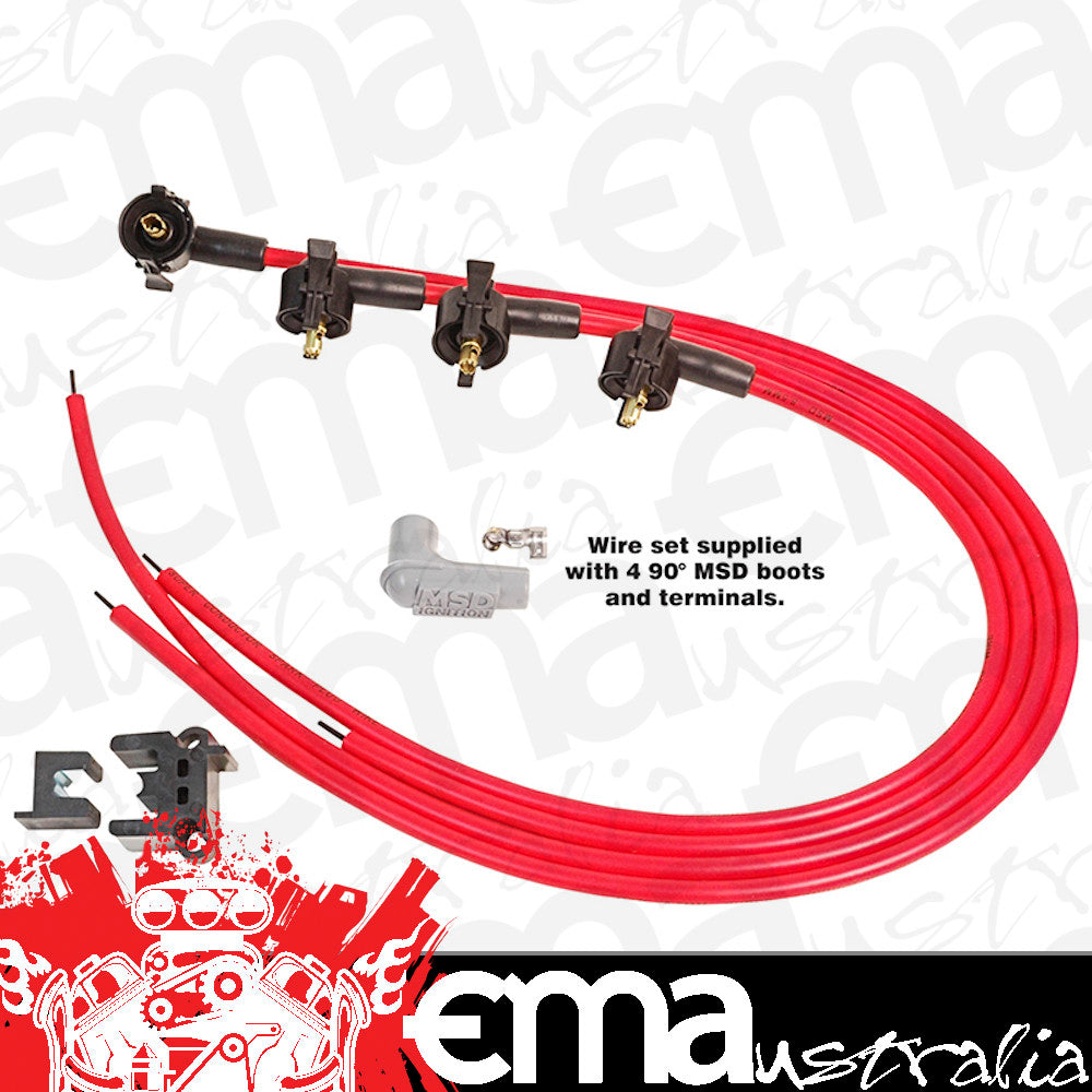 MSD Ignition MSD31689 Universal Super Conductor Leads 4 Cyl Midget