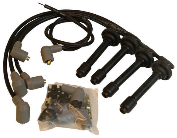 MSD Ignition MSD32343 8.5mm Spark Plug Lead Set Black Honda Acura/Integra