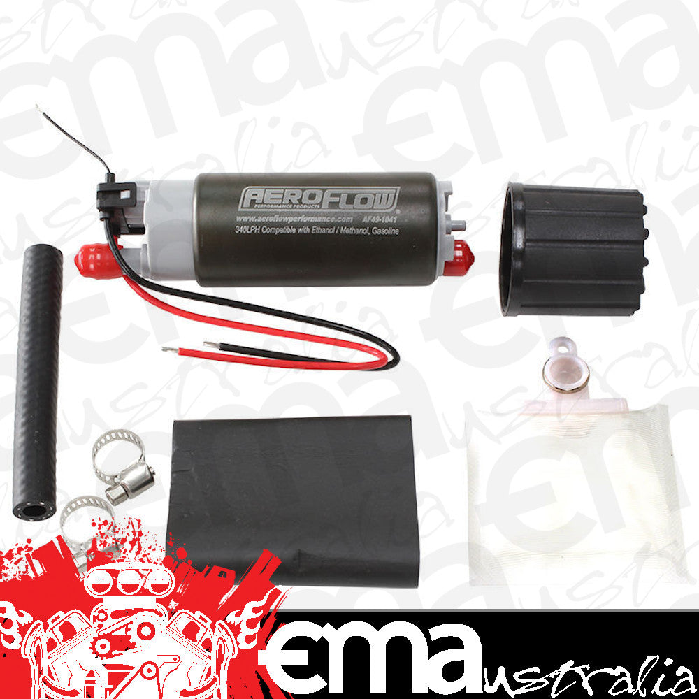 Aeroflow Performance Products AF49-1041 340LPH E85 Hi Flow Fuel Pump Universalersal In Tank Model
