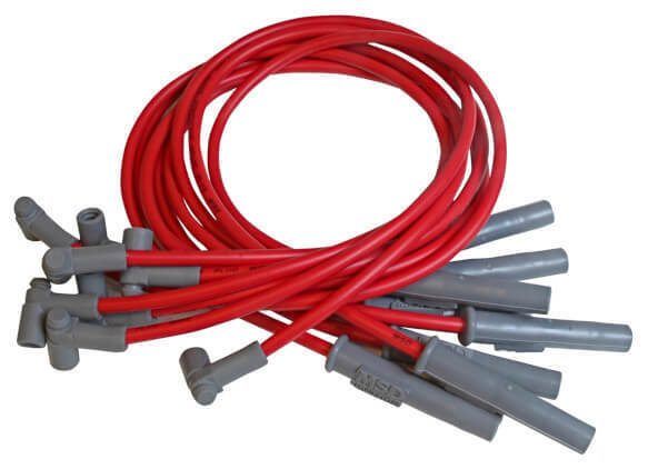 MSD Ignition MSD32749 8.5mm Super Con Spark Plug Lead Set Chry 318-360 V8 HEI for MSD