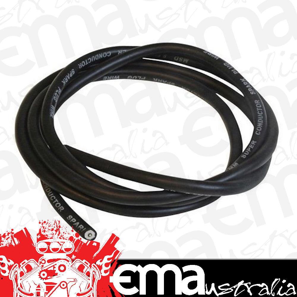 MSD Ignition MSD34043 Super Conductor Plug Lead 100Ft Roll 8.5mm Black