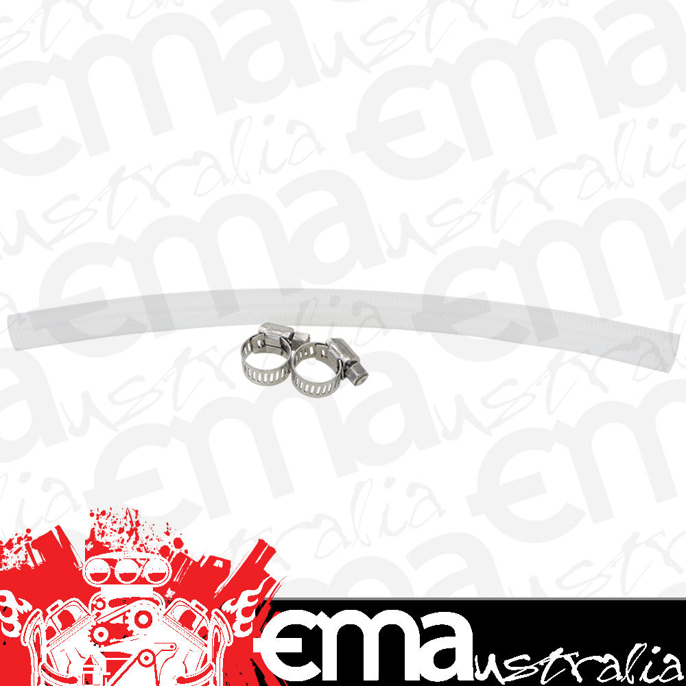 Aeroflow AF49-1046 In Tank Hose Kit 240mm Length Hose & 2 Clamps Intank