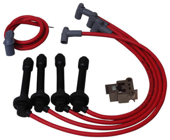 MSD Ignition MSD35359 8.5mm Super Con Spark Plug Lead Set Honda Civic 1.6L 1992-00