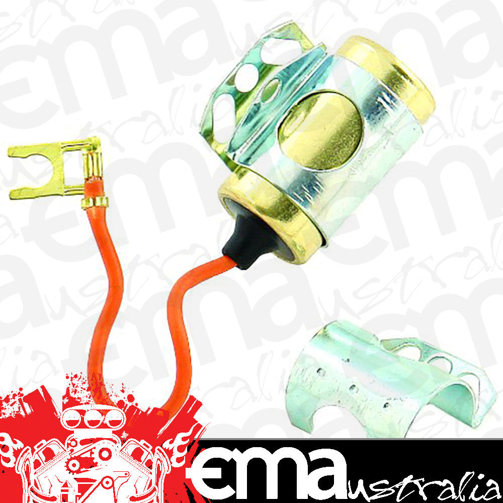 MSD Ignition MSD400 Mallory Replacement Condenser For Points Distributors suit 4-6 & 8 Cyl