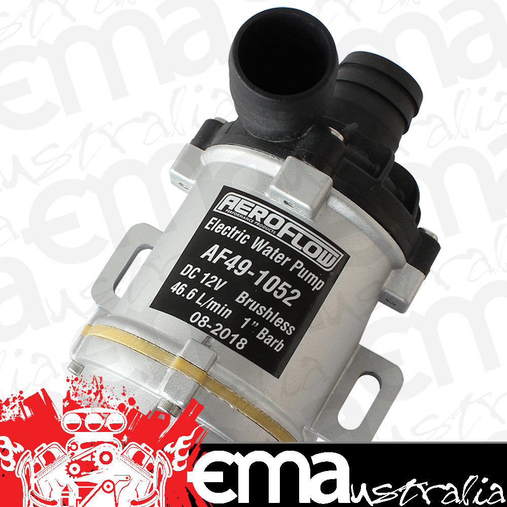 Aeroflow Performance Products AF49-1052 Supercharger/ Electric Water Pump 1" Barb S 46.6Lpm Brushles