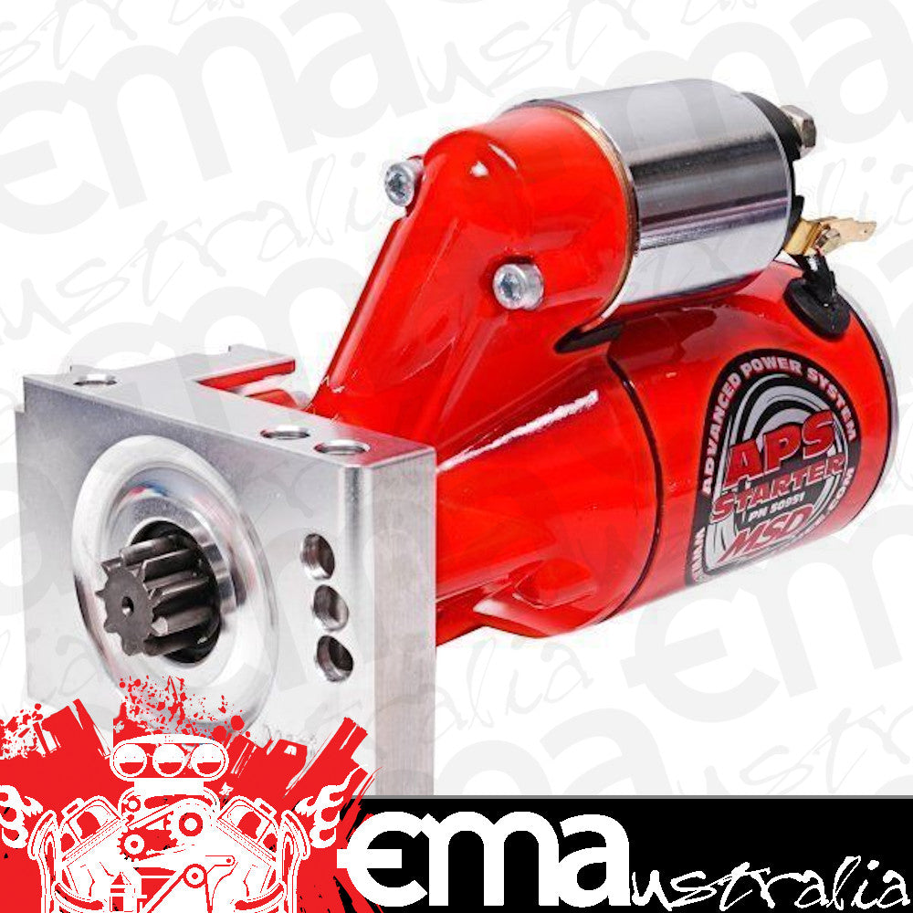 MSD Ignition MSD50951 Dynaforce Mini Reduction Starter Motor suit Chev SB/BB 262-454 V8