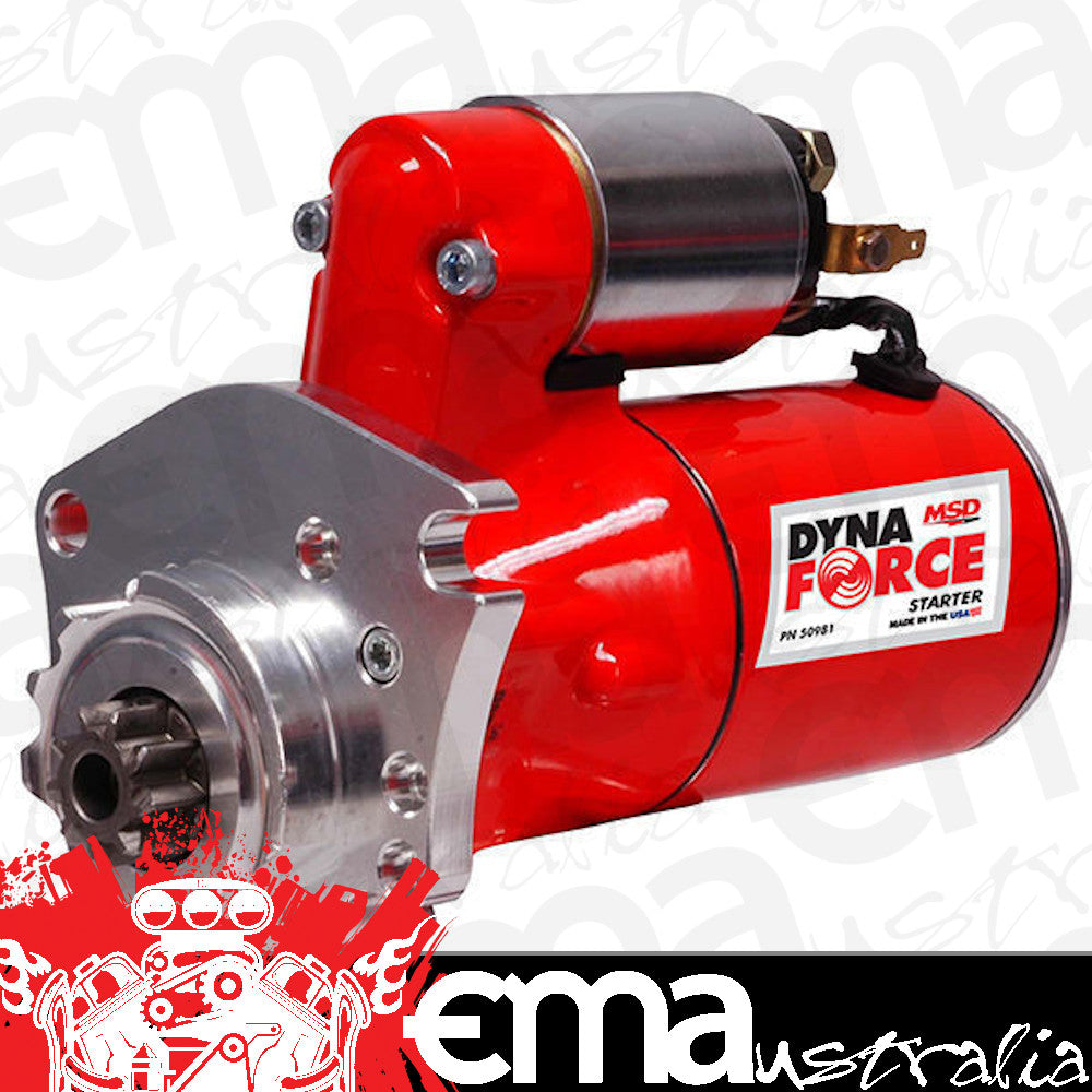 MSD Ignition | MSD50981 | Dynaforce High Torque Mini Starter Chrysler Sb/BB 318-440 Cid