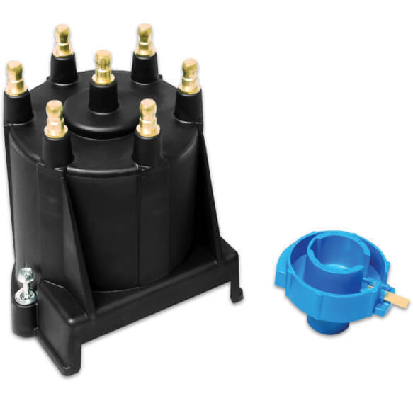 MSD Ignition MSD5503 GM External Coil V6 EFI Street Fire Dist Cap/Rotor Kit